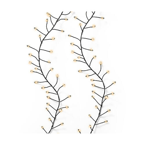 Golden Sparkle Compact light chain with 960 micro LEDs, indoor/outdoor 3