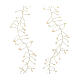 Catena luminosa dorata e bianco caldo 960 micro LED Sparkle Compact int est s3
