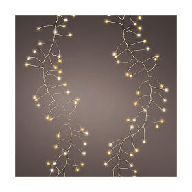 Luzes de Natal ouro e branco quente 960 micro LEDs Sparkle Compact int/ext