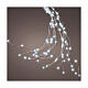 Cascade lumineuse 672 microLEDs clignotants sapin de Noël 210 cm blanc froid int/ext s1