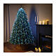 Cascata luminosa 672 microled FLASHING albero Natale 200 cm bianco freddo int est s4