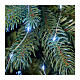 Cascata luminosa 852 microled FLASHING albero Natale 240 cm bianco freddo int est s6