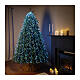 Luminous cascading lights 832 microLED FLASHING Christmas tree 240 cm cold white int ext s4