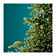 Cascada luminosa 832 microled cable oro flashing para árbol2,4 m dorado y blanco cálido int y ext s3