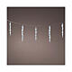 Ghiaccioli luminosi uso int est 60 LED flashing bianco freddo 3,6 m s1