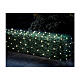 Rete luminosa 200 LED bianco caldo 2,6x1 m int est s4