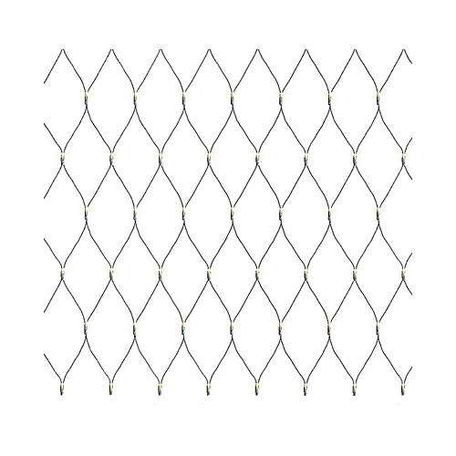 Filet lumineux 360 LEDs blanc chaud 4,8x1 m int/ext 3