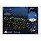 Filet lumineux 360 LEDs blanc chaud 4,8x1 m int/ext s5