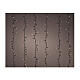 Catena luminosa luce dorata 648 LED Compact Sparkle 2 m int est s1