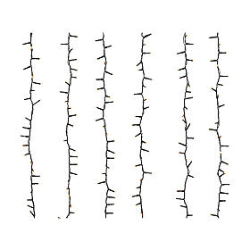 Golden light chain with 1080 cluster sparkle LEDs, 7.9x7.9 ft, indoor/outdoor