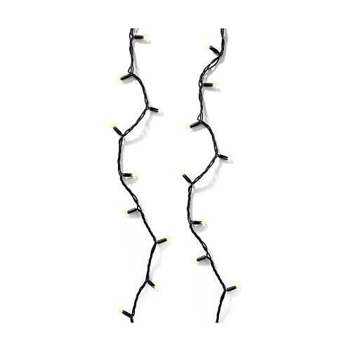 Catena luminosa professionale luce bianca calda 96 LED flashing 950 cm int est 3