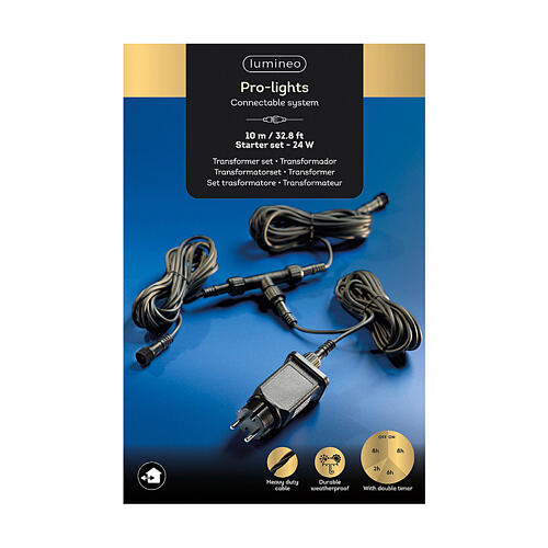 Trasformatore Pro-lights da esterno 10 m 2