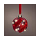 Micro LED Christmas ball for indoor, 6 in s1