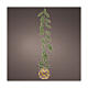 Tree branch with sphere, 30 steady golden micro LED lights for indoor use, 6 in s1