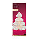 Albero carta bianca FSC mix 100% Micro LED bianco caldo 48 cm s4