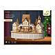 Carillón aldea movimiento madera FSC 100% LED blancos cálidos 12x22x15 cm s4