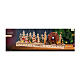 Carillon paesaggio montano giostra legno movimento FSC 100% 25x80 cm s3