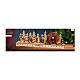 Carillon paesaggio montano giostra legno movimento FSC 100% 25x80 cm s4