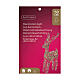 Renna oro 50 led bianco caldo int 55 cm s3