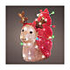 Chiocciola Natalizia LED bianco freddo 35x35 cm s1