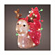 Caracol de Natal LEDs branco frio 35x35 cm s1