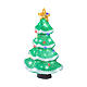 Albero di Natale LED bianco freddo acrilico 55x35 cm s2