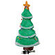 Albero di Natale LED bianco freddo acrilico 55x35 cm s6