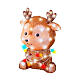 Renna acrilico LED bianco freddo 40x32 cm s3