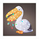 Pelícano LED acrílico blanco frío 48x55 cm s1