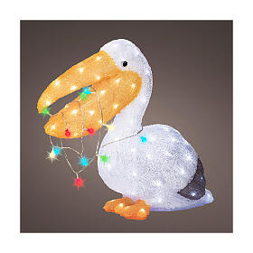 Pellicano LED acrilico bianco freddo 48x55 cm