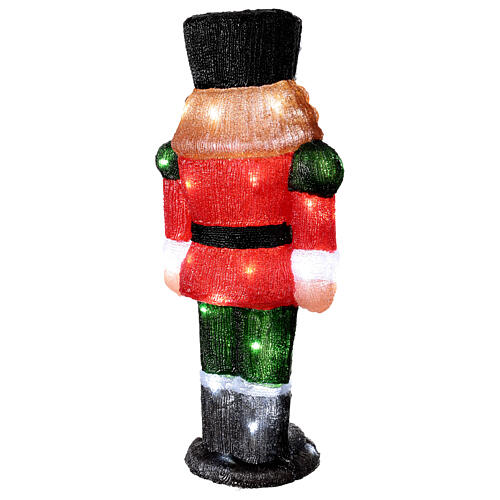 Cold White LED Acrylic Nutcracker, 60x28 cm 6