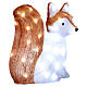 Volpe acrilico LED bianco freddo 35x20 cm s5