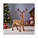 LED acrylic reindeer, cold white light, 24x10 in s2