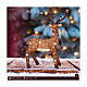 Renna LED acrilico luce bianca fredda 86x25 cm s4