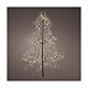 Albero luminoso LED bianco caldo 8 funzioni 200x120 cm esterno s1