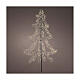 Albero luminoso LED bianco caldo 8 funzioni per esterno 300x180 cm s1