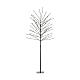 Alberello luminoso LED bianco caldo int/est 180x70 cm s2