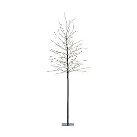 Árbol luminoso micro LED blanco cálido int/ext 180x70 cm