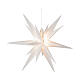 Estrella luminosa PARA EXTERIOR LED pvc luz blanca cálida fija 30 cm s2