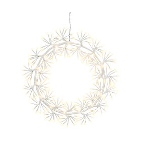 Guirnalda luminosa LED luz blanca cálida fija 50 cm