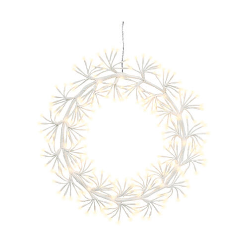 Ghirlanda luminosa LED fissa luce bianca calda 50 cm 2