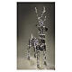 Wicker Deer Fixed LED Warm White Lights, 160x86 cm s3