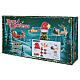 Puntale con movimento cappello e Babbo Natale 30x70 cm s6