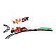 Trenino mobile su rotaie con LED bianchi caldi 90 cm s5
