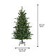 Albero di Natale Greenhill materiali riciclati 150 cm s3