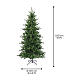 Albero di Natale Greenhill materiali riciclati 180 cm s3