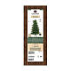 Albero di Natale Greenhill materiali riciclati 180 cm s7