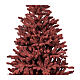 Albero di Natale abete borgogna 240 cm s5