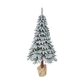 Sapin de Noël enneigé 100% FSC 210 cm