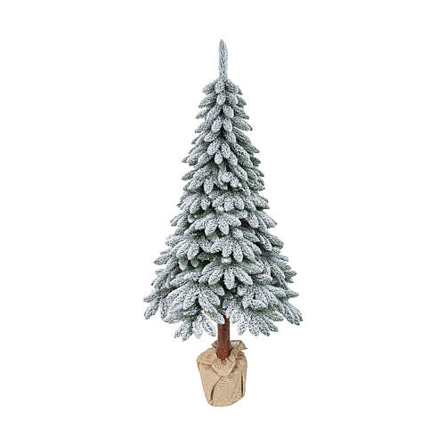 Albero di Natale pino innevato FSC 100% 200 cm 1